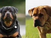 罗威纳犬与獒犬有什么区别?7种方法可以让你区分它们!