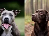 比特犬与拉布拉多犬哪个温顺聪明,你养对了吗?