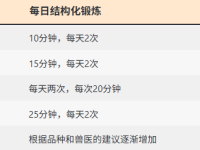 小狗需要多少运动?狗狗运动过量的4种表现!